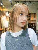 イメチェン前髪小顔ボブ_銀座