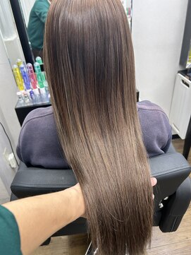 ベルグローアルファ(BELLE GROW ALPHA) シールエクステ/ハイトーンカラー/髪質改善