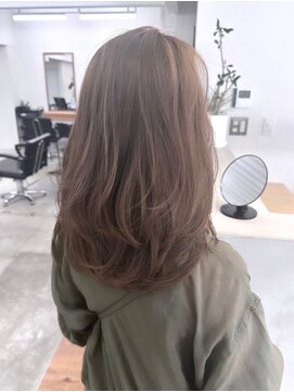 モアナ バイ ヘッドライト 川口店(Moana by HEADLIGHT) Moana【川口】#レイヤーカット#ベージュ#ハイライト#ブリーチ