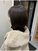 内巻きボブ