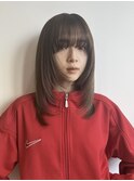 【レイヤーカット】【ミディアムレイヤー】【韓国風レイヤー】