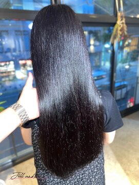 ジル アンク(Jill ankh) 《姫路　Jillankh》ダークグレージュ　暗髪　髪質改善カラー