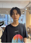 横浜★ツイストスパイラルパーマセンターパート
