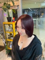 シールドヘアー 沖縄 新都心(C'LD Hair)&nbsp;ブリーチ無しレッド/那覇美容室/おもろまち美容室