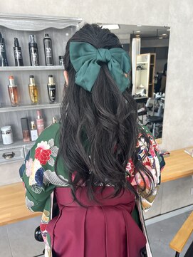 アトリエマイ 西新井東口店(MAI) 2025 卒業式/成人式/袴/振袖/着付け/ハーフアップ