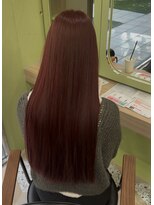 イオエ 西梅田(ioe)&nbsp;ブリーチなしカラー／髪質改善/ミルクティーベージュ/小顔へア