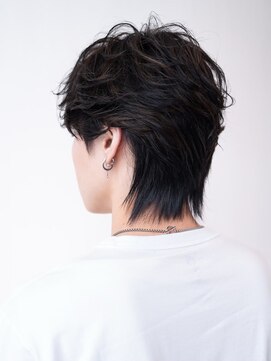 ハバナ 立川(HAVANA) 韓国マッシュダークアッシュニュアンスパーマメンズカット黒髪