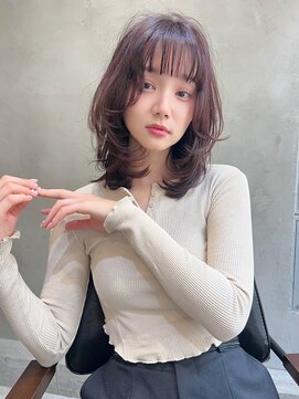 エイミー(Aimee) Aimee 町田 おすすめ 顔周りレイヤー×ウルフ