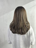 タグ(#tag)&nbsp;#レイヤーカット×オリーブベージュ