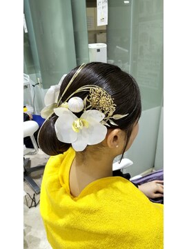 パーソンズ 本八幡店(PAR SON'Z) 綺麗めタイトシニヨン