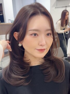 ビュー フクオカ(VIEW FUKUOKA) ブラウン/レイヤーカット/顔周り/髪質改善