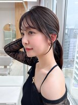 エイミーバイアフロートザガーデン 浦和店(amie by afloat the garden)&nbsp;前髪とのつながりが綺麗な顔周りスタイル【浦和】