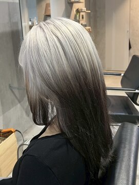 ラック 表参道(LUCK) ルーツカラー/ケアブリーチ/ブリーチ/表参道