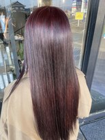 アリカ(arika) ワインレッドカラー(岡田莉奈)