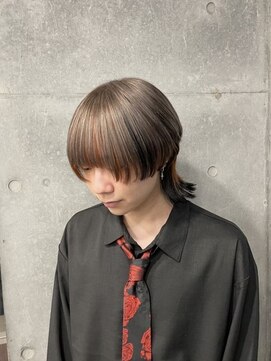 カルテット(Quartetto) イメチェンピンクベージュアンブレラカラー前髪八王子