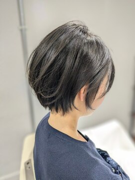 カミケンアジト(kamiken.ajito) 軽やかショートボブにイメチェンカット【カミケンアジト/福島】