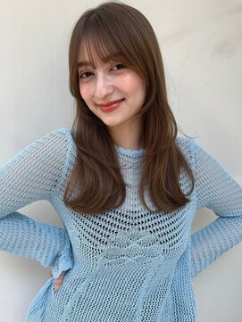 ベル 銀座5丁目店(Belle) 柔らかい透明感ブラウン×ナチュラルレイヤー