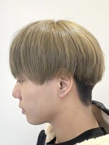 メンズヘア アリエス(men's hair ARIES)&nbsp;ミルクティーベージュマッシュ