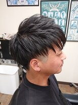 床屋のよこがわ&nbsp;テーパーフェード