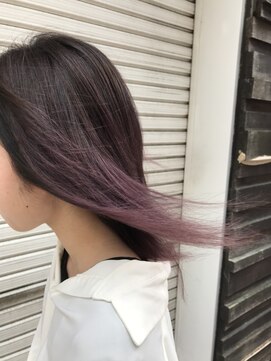 ヘアー ブランコ(hair Blanco) キャンディーラベンダーグラデーション