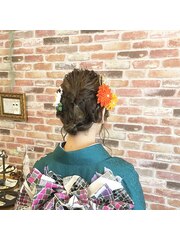 【Diary】 2019 成人式ヘアセット