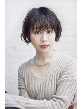 ラレイ(Lalei) 【Lalei】大人かわいい黒髪パーマ　ナチュラル　辻幸奈　表参道