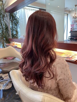 マーリャヘアー(mallia hair) フェミニティピンク☆彡