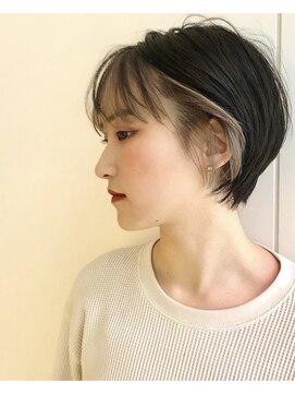 カルテ(QUARTE) 【Quarte】フェイスラインカラー/マッシュショート