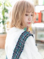 カバーヘア ブリス 志木南口駅前店(COVER HAIR bliss)&nbsp;韓国風大人ハイライト外ハネエアリーミディa志木10代20代30代