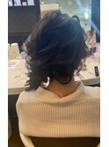 編み下ろし　結婚式参列