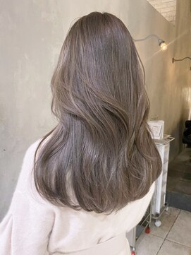 アルバム 渋谷パルコ(ALBUM) スモーキーベージュレイヤーカット_チョコレート_ba368482