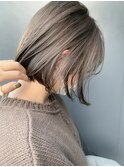 highlightたっぷりgreige bob