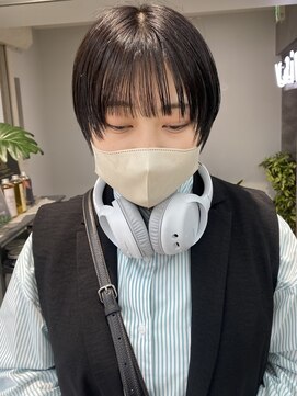 ヴェイン 渋谷(vain) ショートレイヤー グレージュ