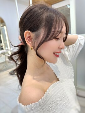 アフロートリノ(AFLOAT Leino) 20代30代40代大人かわいい韓国ヘレイヤーカット 小顔顔まわり#