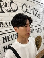 ヒロギンザ 仙台本店(HIRO GINZA)&nbsp;ナチュラルパーマ　仙台　センターパート