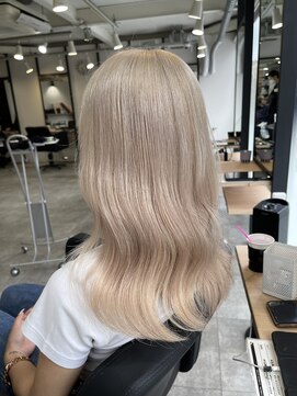 ラフ 難波店(LAFF) #黒髪#ボブルフ#ネビージュ#小顔#ワンレン