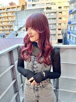 チュダック(ChuDuck)&nbsp;韓国風《カシスピンク》ブリーチ/ケアブリーチ/ダブルカラー