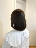 前上がりボブ