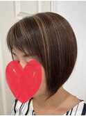 ショートボブ