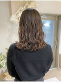 【YUYA】ミディアムパーマ_パーマヘア_コテ巻き風パーマ