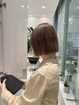 ガリカ 大名(Gallica) <オバマ>ブリーチなしダブルカラーでできるオリーブグレージュ