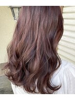 サンズ(suns)&nbsp;【Miyuki】ブリーチなしのダブルカラーでつくるチェリーレッド