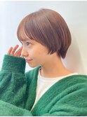 前髪/アンブレラカラー/こなれミディ/イメチェン/ウェーブパーマ