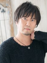 モッズヘアー メン 戸田公園店(mod's hair men)&nbsp;30代40代くせ毛風アースカラー韓国ショートf戸田公園