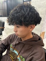 メンズ リコ(MEN'S RICO) 波巻きスパイラル波巻きパーマメンズパーママッシュ【大和】