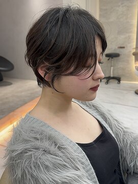 ロンドソレイユ 池袋(Lond soleil) ウェーブミディアム似合わせカットメルティカラーショート[池袋]