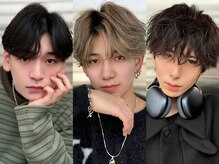 【メンズパーマの予約急上昇↑】爽やかメンズカット＋パーマ ￥11900　［渋谷］