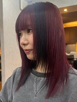 イリ 心斎橋(ili)&nbsp;ハイライトカラーミルクティーベージュレイヤーカット