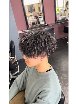 アイズ 渋沢(AIZU) ツイスパホワイトメッシュ