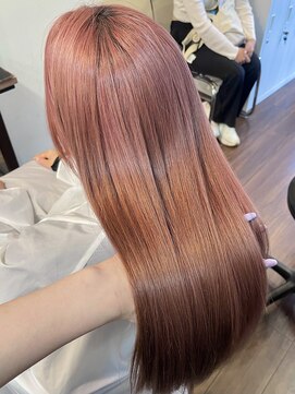 シオ ヘアー デザイン(Sio. hair design) 《ぶるみ艶髪スタイル】ブリーチ毛もツヤツヤにするお手伝い！